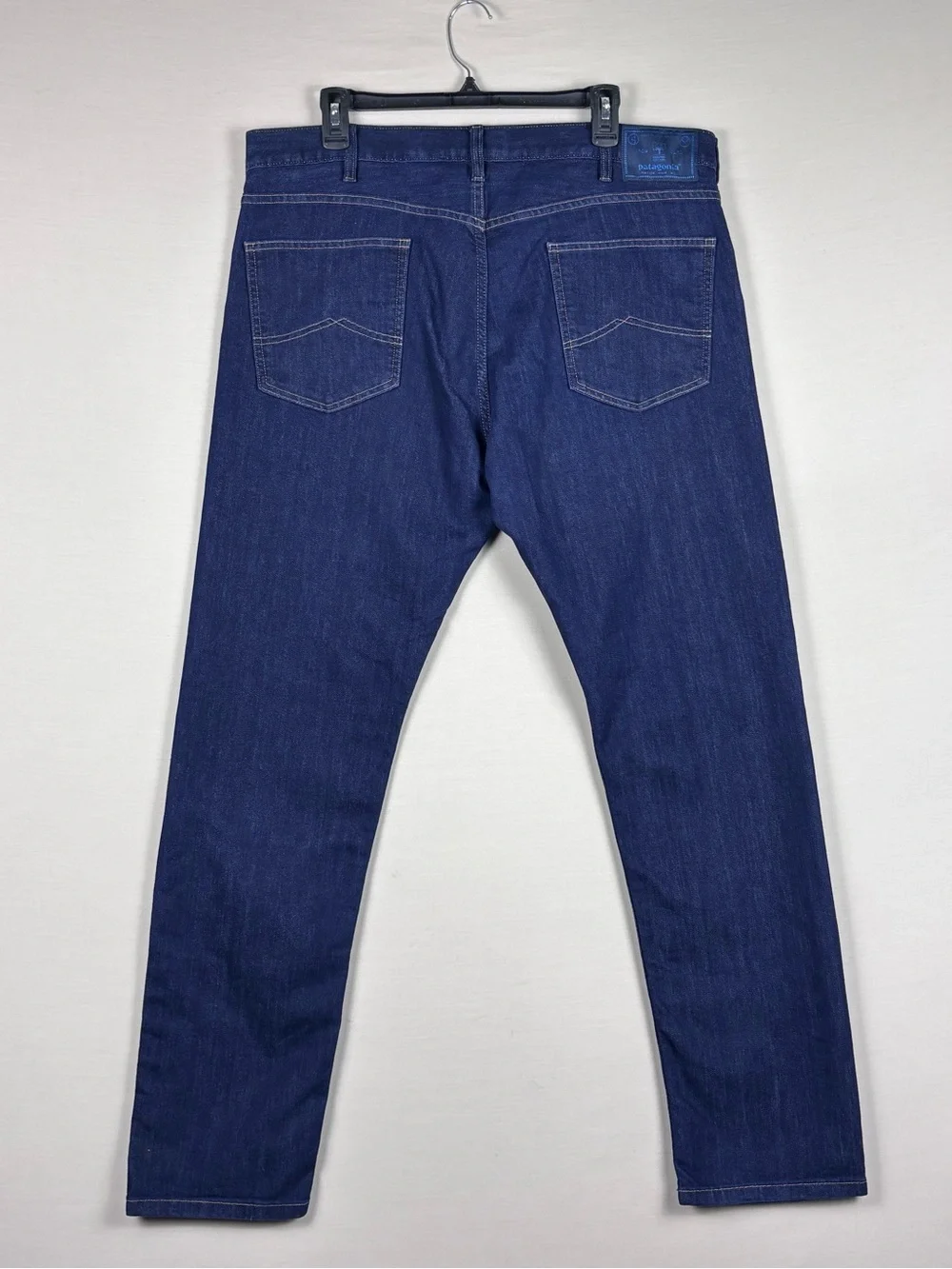 Patagonia Iron Clad Straight Stretch Jeans Men’s 38x32 Dark Wash Organic
